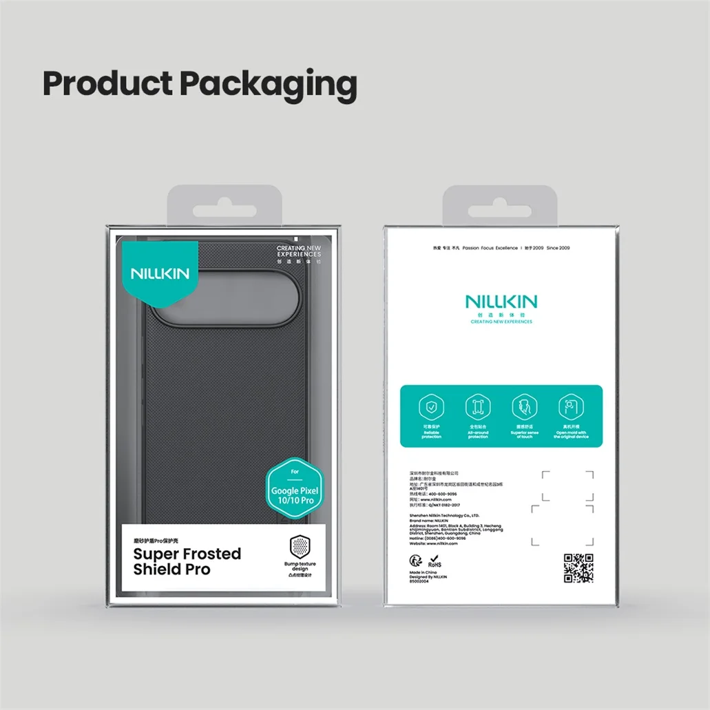 For Google Pixel 10 Pro / Pro XL Case Nillkin Super Frosted Shield Pro Soft Edges Shockproof Ultra-thin Back Cover For Pixel10