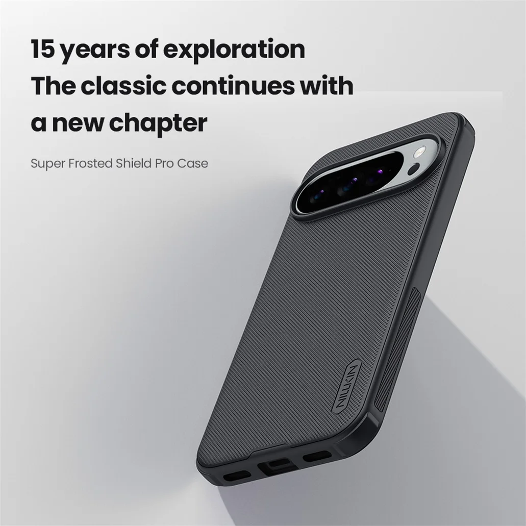 For Google Pixel 10 Pro / Pro XL Case Nillkin Super Frosted Shield Pro Soft Edges Shockproof Ultra-thin Back Cover For Pixel10