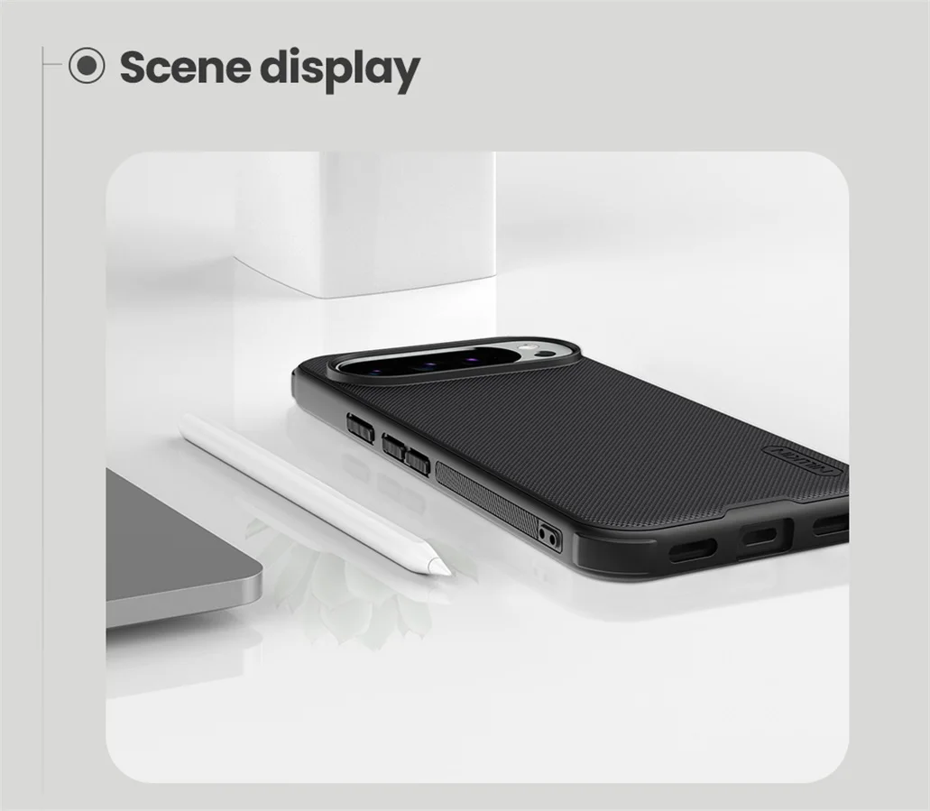 For Google Pixel 10 Pro / Pro XL Case Nillkin Super Frosted Shield Pro Soft Edges Shockproof Ultra-thin Back Cover For Pixel10