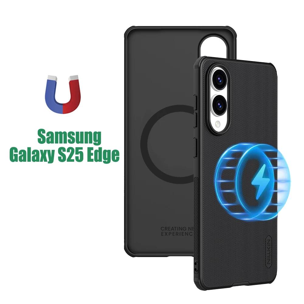 Чехол Nillkin Super Frosted Shield Pro Magnetic для Samsung Galaxy S25 Edge (MagSafe)