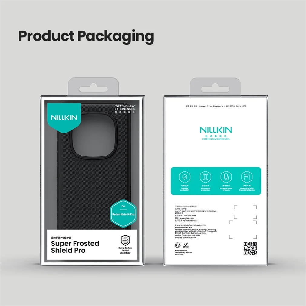 For Xiaomi Redmi Note 14 Pro+ Plus 5G Case Nillkin Frosted Shield Pro Shockproof Soft TPU Hard PC Cover For Redmi Note 14 Pro 5G