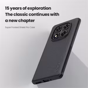 Чехол Nillkin Super Frosted Shield Pro для Xiaomi Redmi Note 14 Pro+, Redmi Note 14 Pro 5G