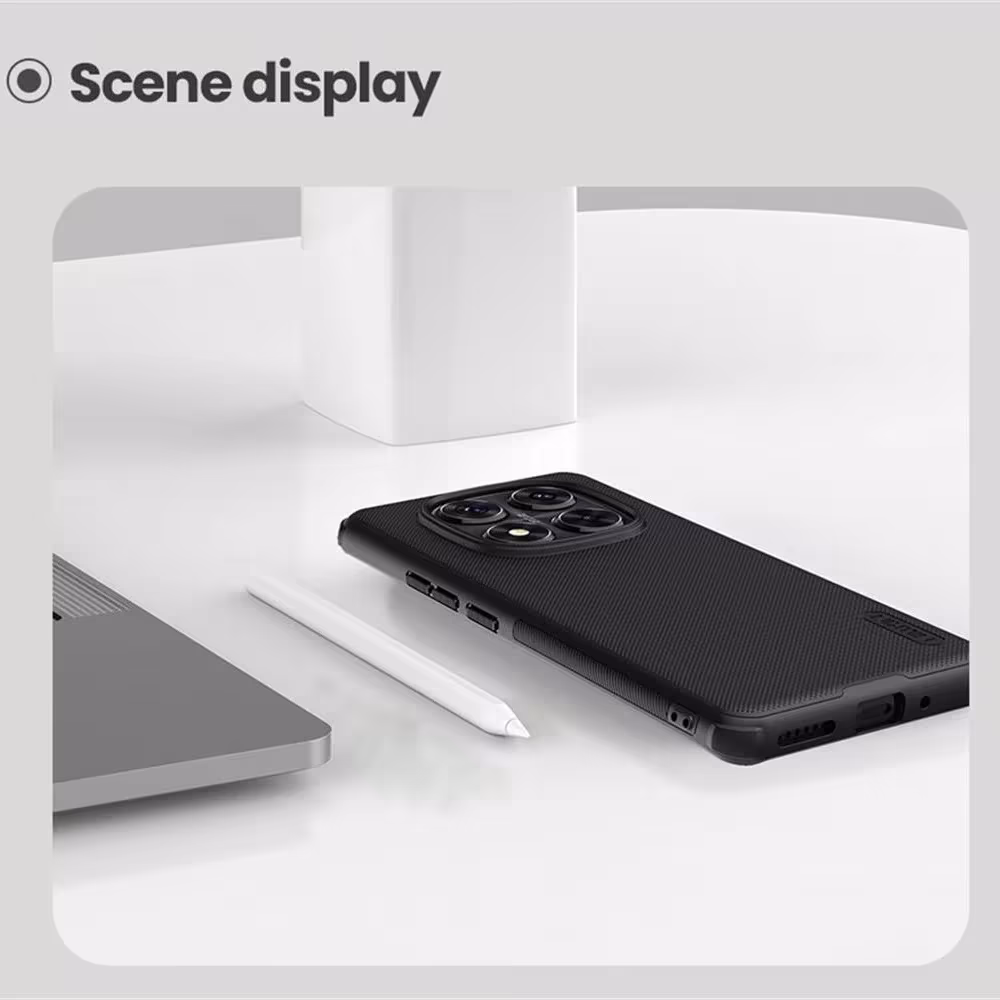 Чехол Nillkin Super Frosted Shield Pro для Xiaomi Redmi Note 14 Pro+, Redmi Note 14 Pro 5G Чехол Nillkin Super Frosted Shield Pro для Xiaomi Redmi Note 14 Pro+, Redmi Note 14 Pro 5G — изображение 4