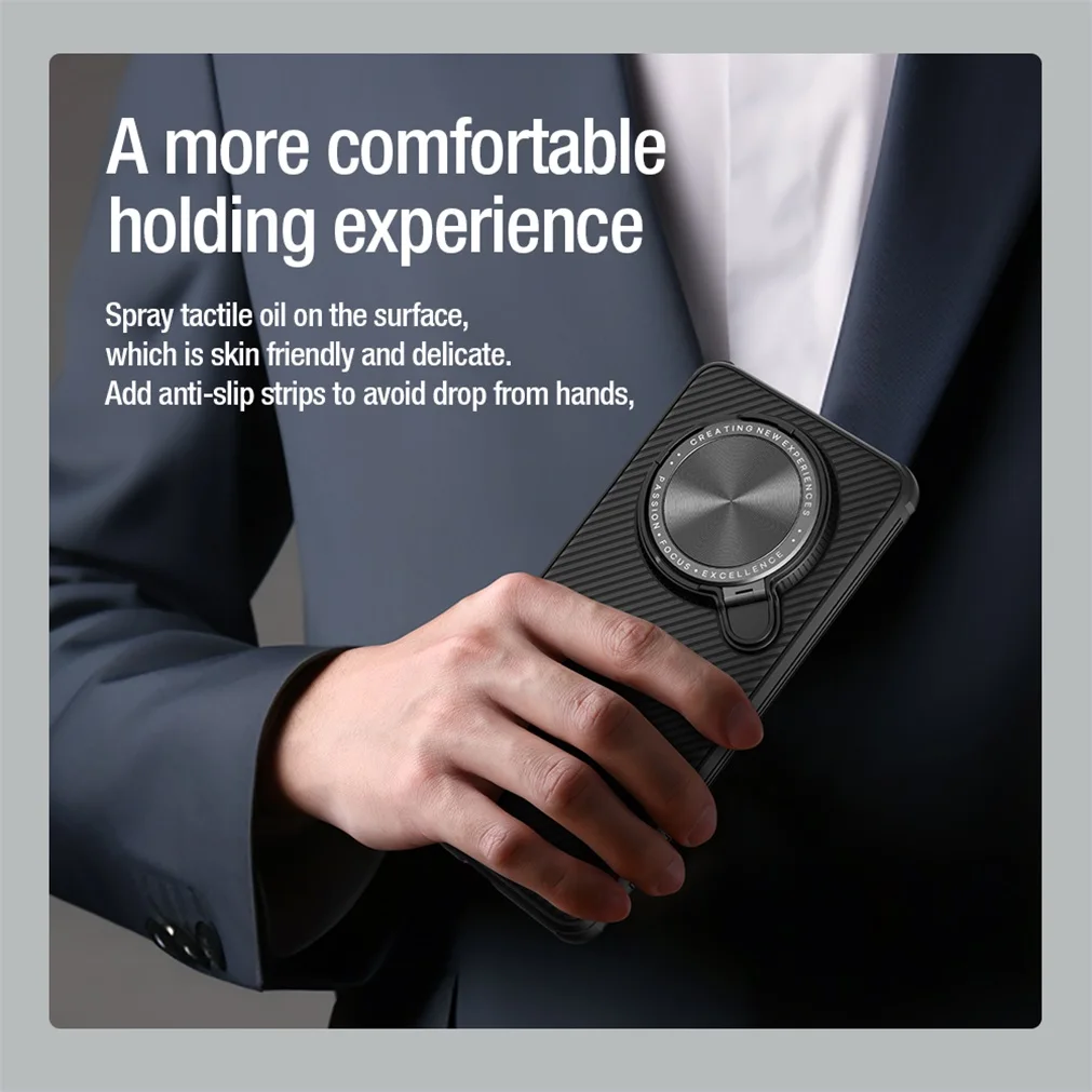 For Huawei Mate 70 Pro /70 Pro+ Plus MagSafe Case NILLKIN CamShield Prop Magnetic Case Shockproof Camera Holder Cover For Mate70