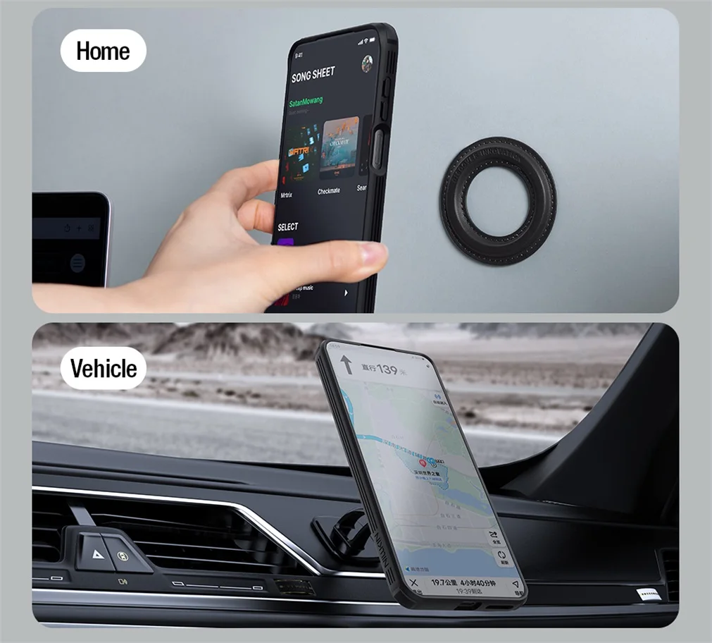 For Huawei Mate 70 Pro /70 Pro+ Plus MagSafe Case NILLKIN CamShield Prop Magnetic Case Shockproof Camera Holder Cover For Mate70