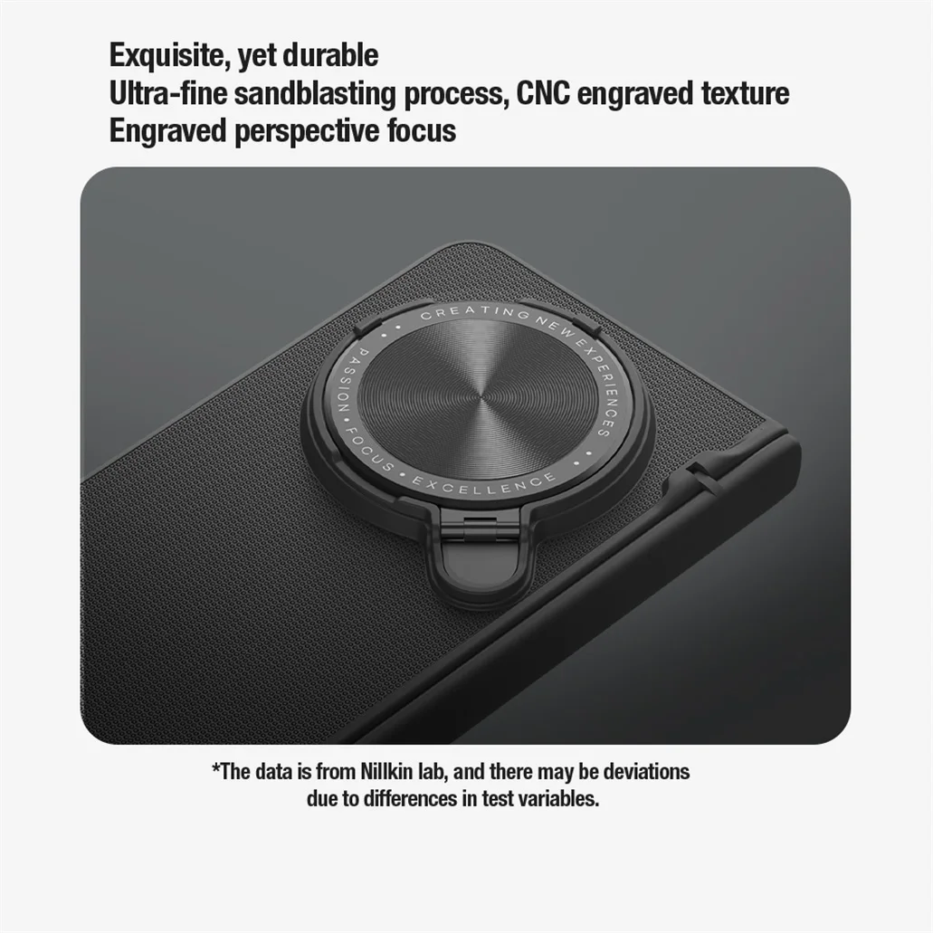 For OPPO Find N5 MagSafe Case NILLKIN Frosted Shield Prop Magnetic Case Camera Cover Holder Folding Cover For OPPO Find N5