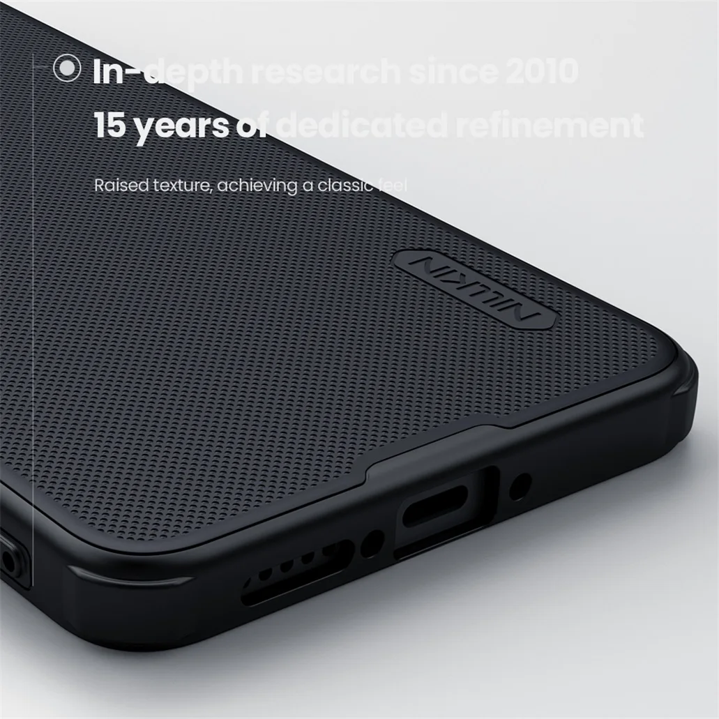 For Xiaomi Poco X7 Pro 5G Case Nillkin Frosted Shield Pro Soft TPU Frame Hard PC Shell Shockproof Back Cover For Poco X7 Pro