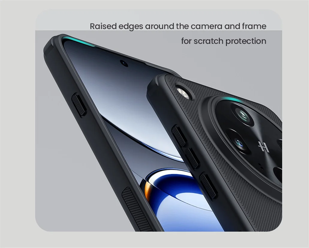 For OPPO Find X8 Ultra Case Nillkin Frosted Shield Pro Soft Edges Hard Shell Shockproof Ultra-thin Back Cover For Find X8 Ultra