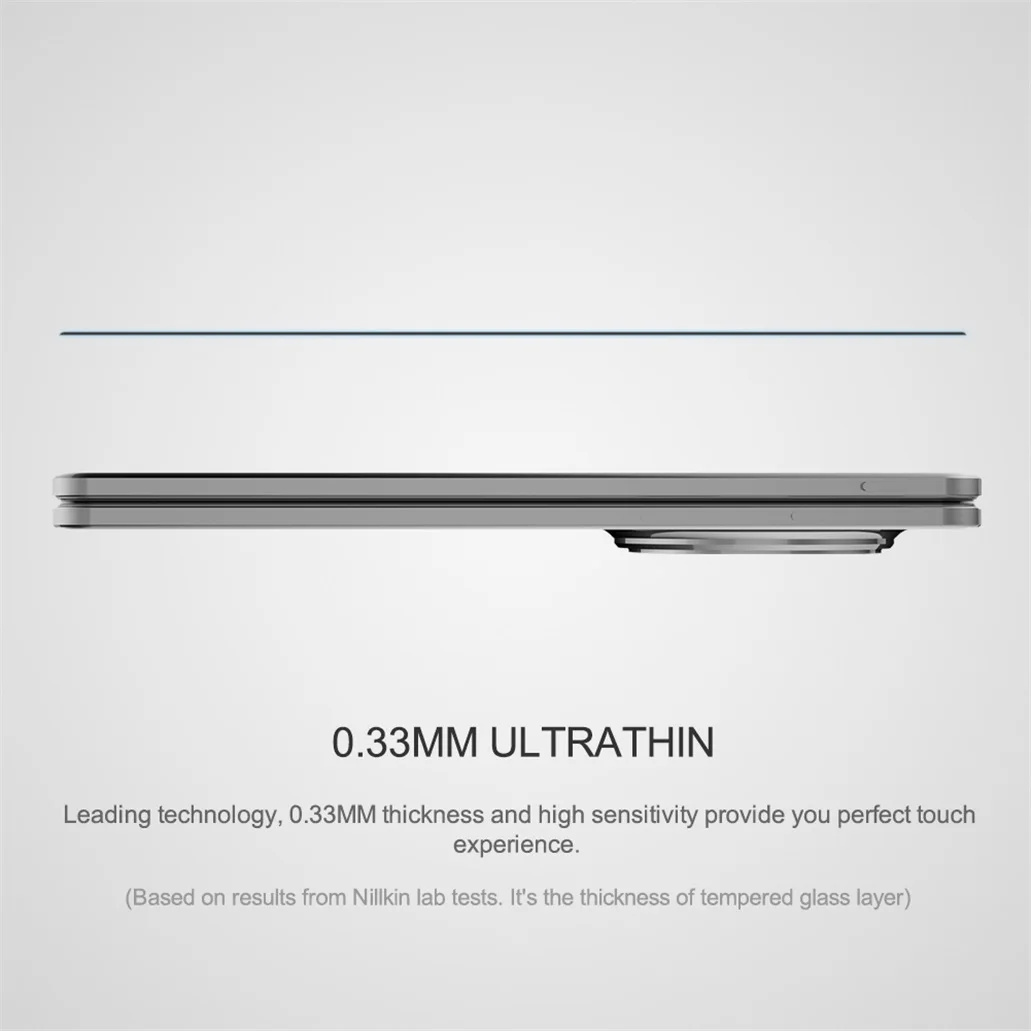 Nillkin For OPPO Find N5 Tempered Glass Outer Screen Front Film Amazing CP+PRO Anti-Explosion Screen Protector For OPPO Find N5