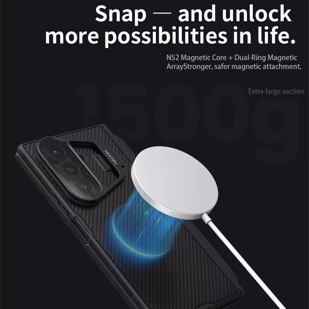 Чехол Nillkin CamShield Prop Magnetic для Samsung Galaxy Z Fold 7 Чехол Nillkin CamShield Prop Magnetic для Samsung Galaxy Z Fold 7 — изображение 5