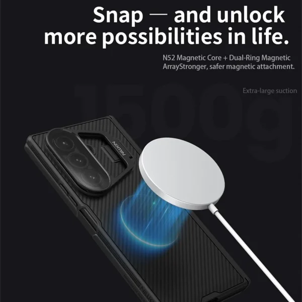 Чехол Nillkin CamShield Prop Magnetic для Samsung Galaxy Z Fold 7 — изображение 4
