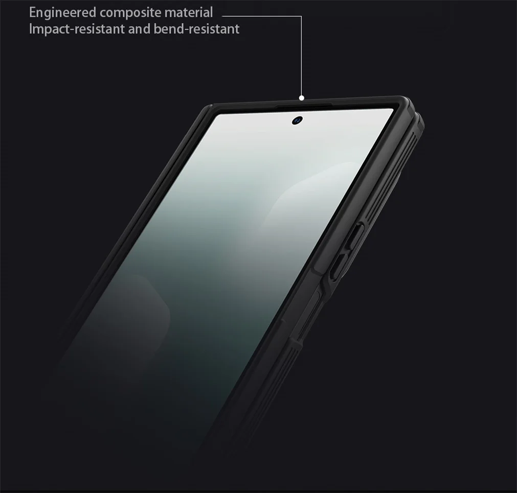 For Samsung Galaxy Z Fold 7 MagSafe Case NILLKIN CamShield Prop Magnetic Case With Phone Holder Camera Cover For Samsung Z Fold7