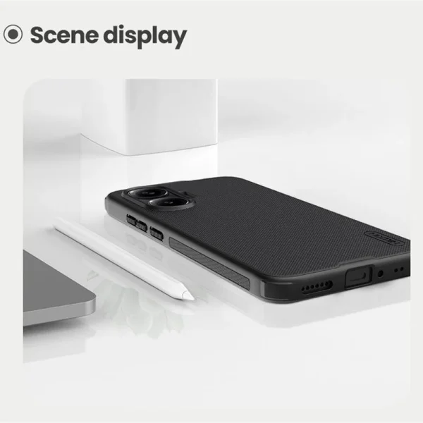 Чехол Nillkin Super Frosted Shield Pro для Xiaomi Poco F7 — изображение 6
