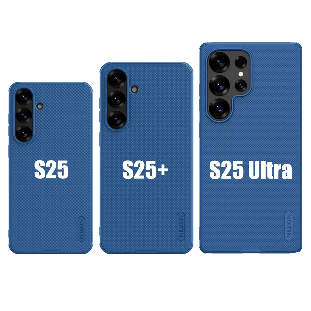 For Samsung Galaxy S25 Ultra Case Nillkin Super Frosted Shield Pro TPU PC Shell Shockproof Back Cover For Samsung S25 S25+ Plus
