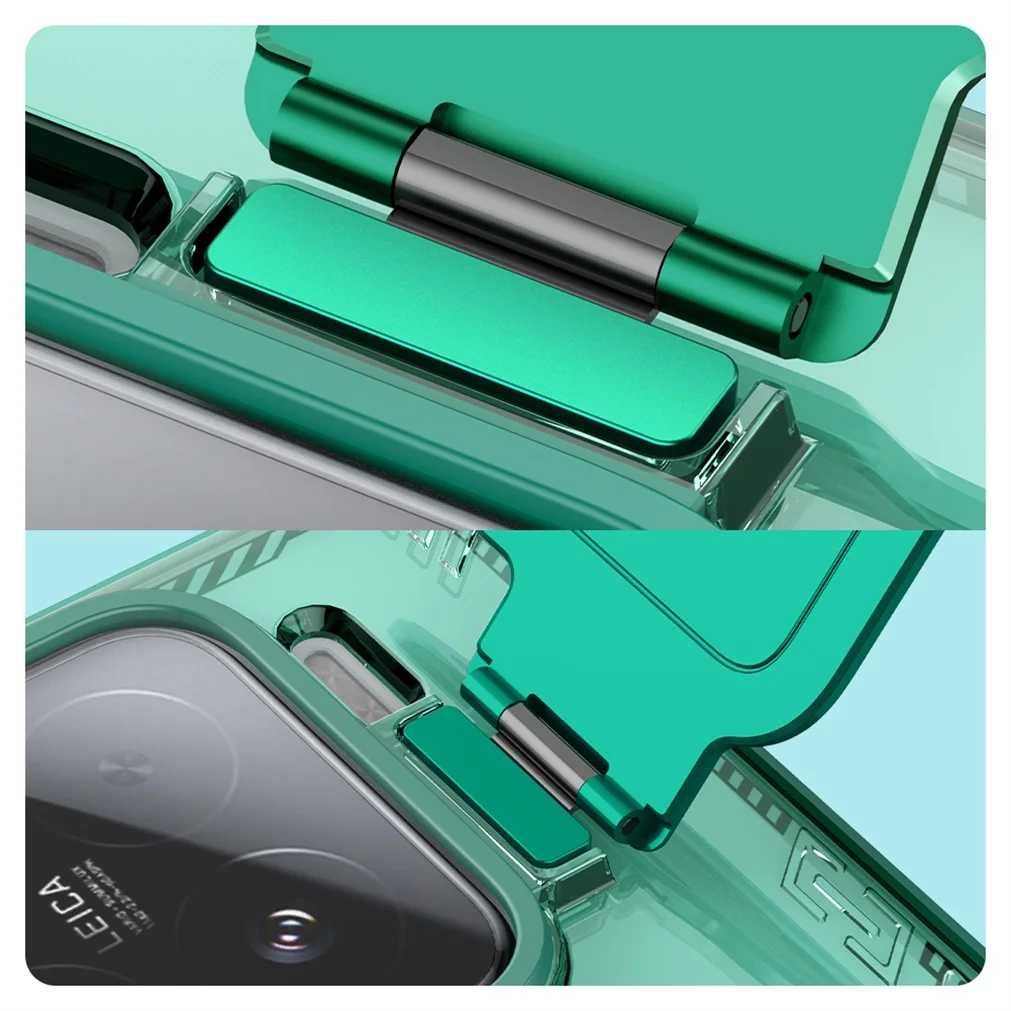 For Xiaomi 15 /15 Pro Magsafe Case NILLKIN Iceblade Prop Transparent Eco-friendly Camera Holder Magnetic Cover For Xiaomi Mi 15