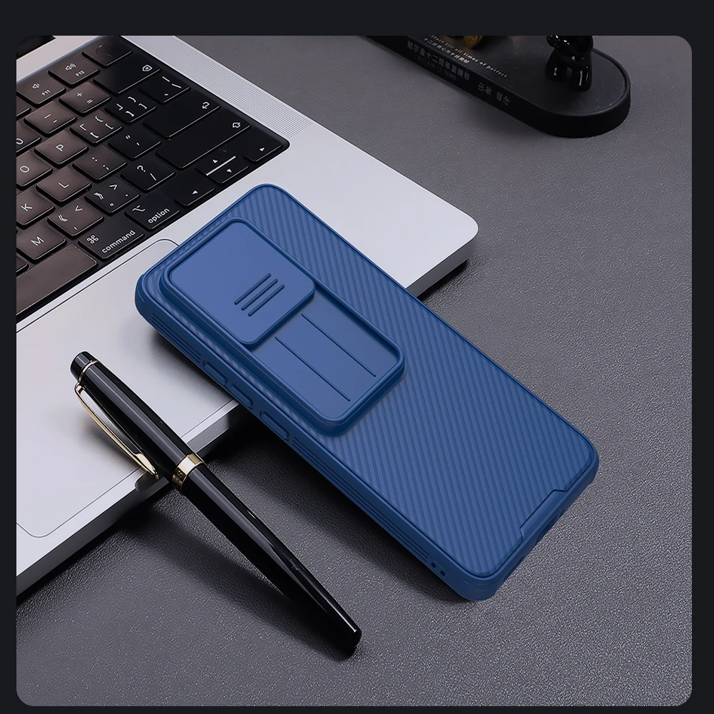 For Xiaomi 14T Pro / 14T Case NILLKIN CamShield Pro Case Shockproof Privacy Protection Slide Camera Cover With Camera Curtain