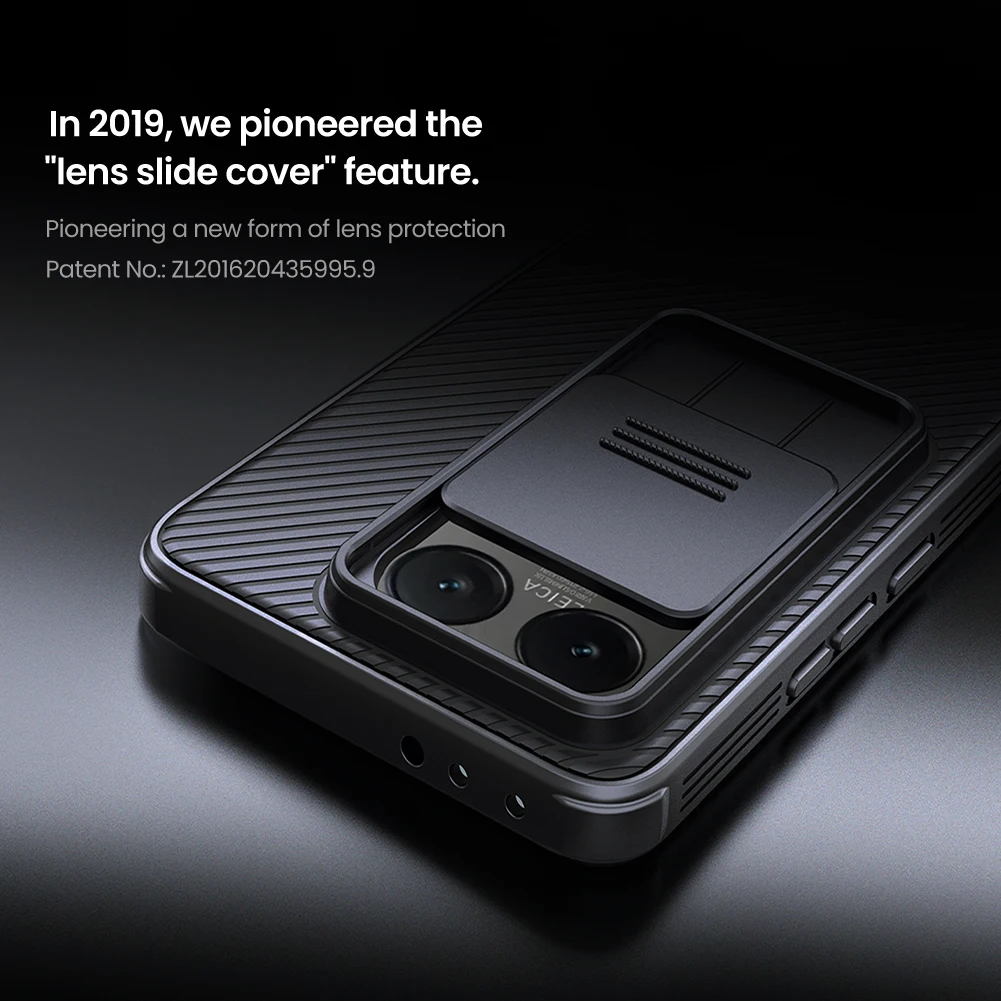 For Xiaomi 14T Pro / 14T Case NILLKIN CamShield Pro Case Shockproof Privacy Protection Slide Camera Cover With Camera Curtain