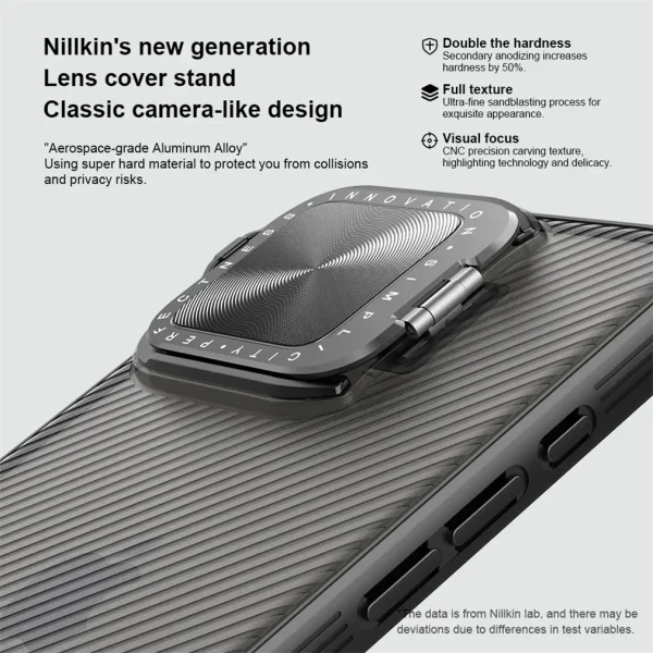 Чехол Nillkin CamShield Prop для iPhone 16 Pro Max — изображение 3
