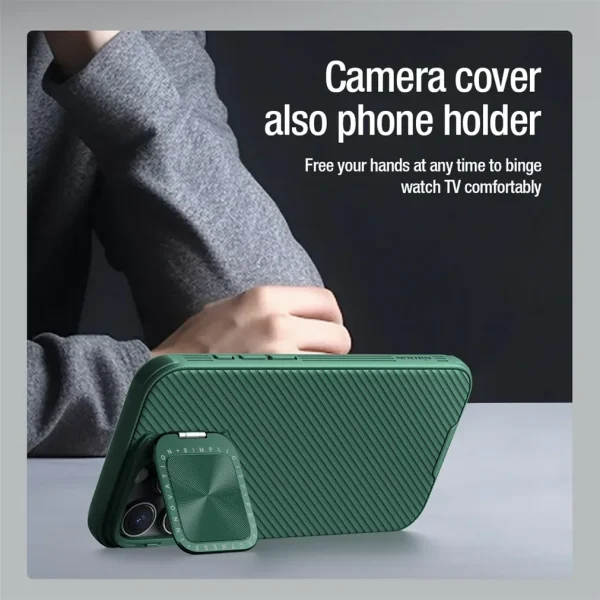 Чехол Nillkin CamShield Prop Magnetic для iPhone 16 Pro Max (MagSafe) — изображение 4