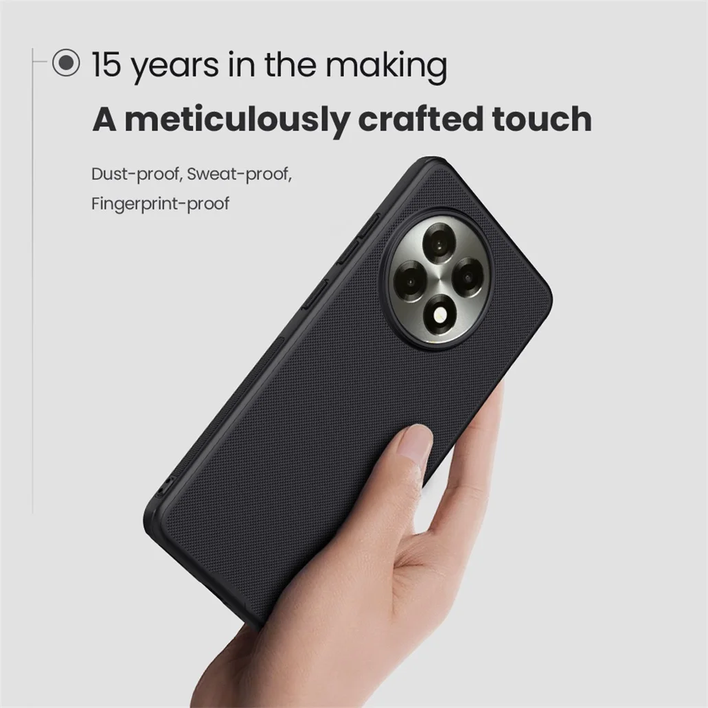 For OnePlus 13R / Ace 5 /5 Pro Case Nillkin Frosted Shield Pro Soft TPU Frame Hard PC Shell Shockproof Cover For One Plus 13R