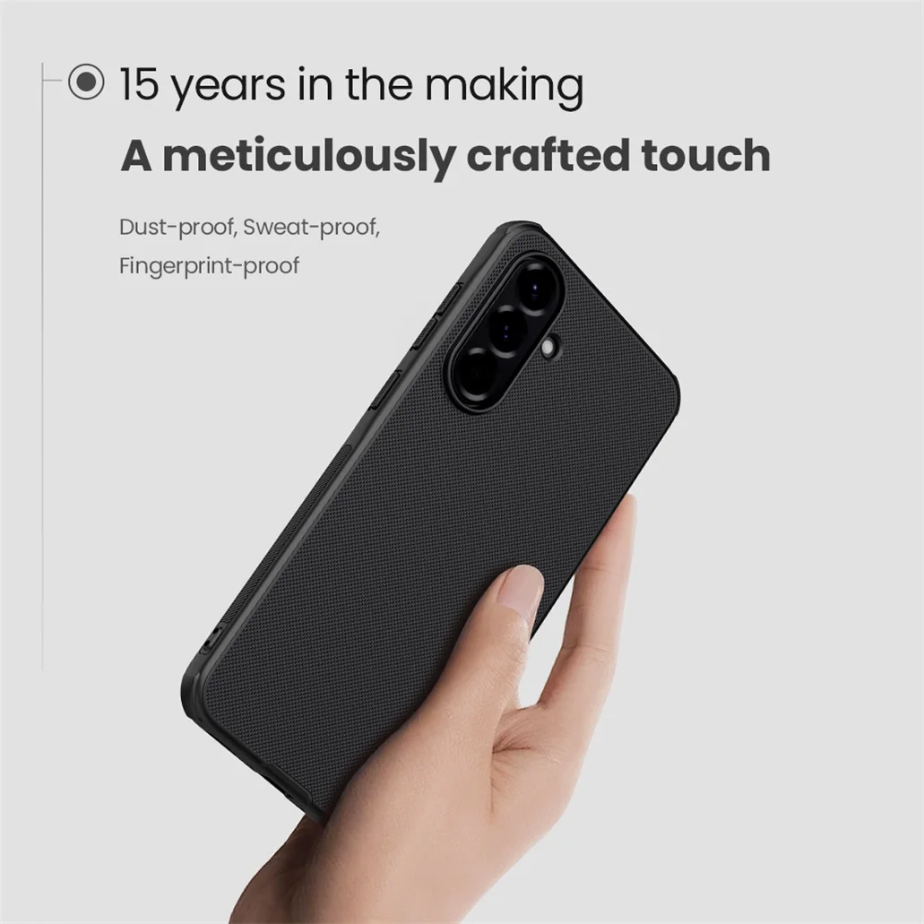 For Samsung Galaxy A56 A36 5G Case Nillkin Frosted Shield Pro Soft TPU Frame Hard PC Shell Shockproof Cover For Samsung A56 5G