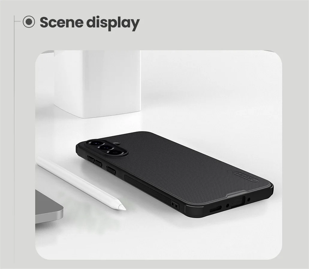 For Samsung Galaxy A56 A36 5G Case Nillkin Frosted Shield Pro Soft TPU Frame Hard PC Shell Shockproof Cover For Samsung A56 5G