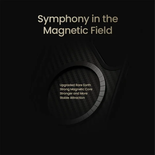 Чехол Nillkin Synthetic Fiber Magnetic для Samsung Galaxy S25 Ultra — изображение 4