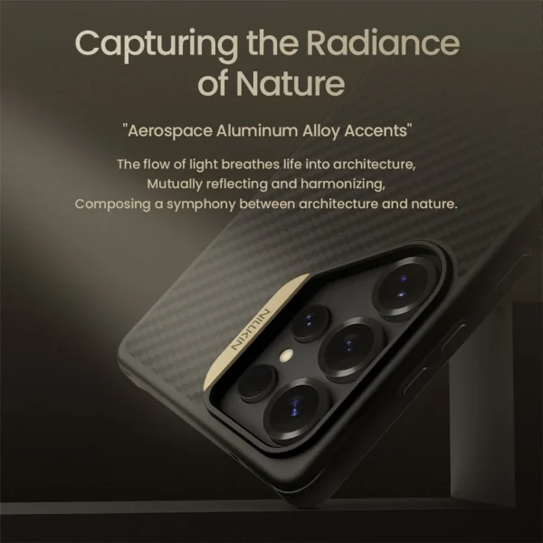 Чехол Nillkin Synthetic Fiber Magnetic для Samsung Galaxy S25 Ultra — изображение 2
