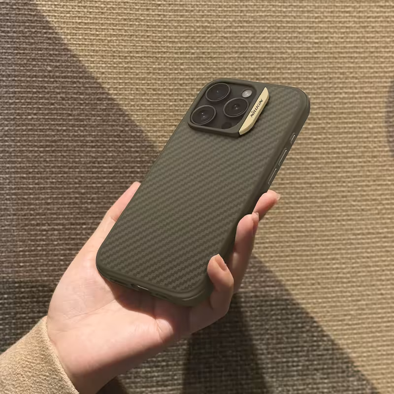 Чехол Nillkin Synthetic Fiber Pro Magnetic для iPhone 16 Pro Max Чехол Nillkin Synthetic Fiber Pro Magnetic для iPhone 16 Pro Max — изображение 5