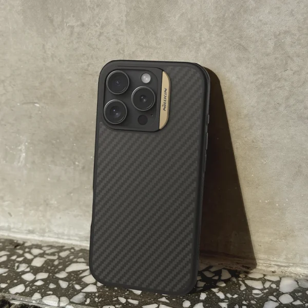 Чехол Nillkin Synthetic Fiber Pro Magnetic для iPhone 16 Pro Max — изображение 6