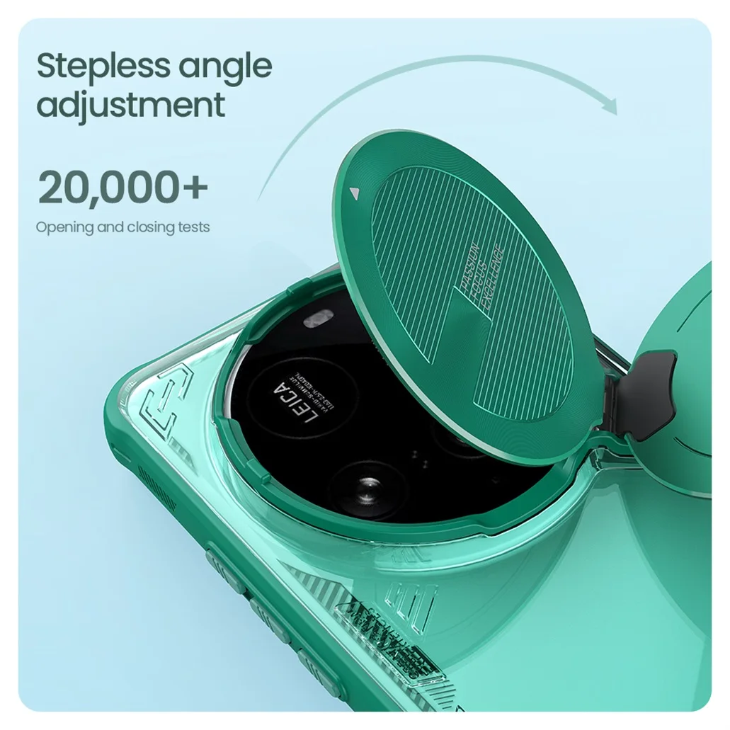 For Xiaomi 15 Ultra Case NILLKIN Iceblade Prop Transparent Eco-friendly Material Phone Holder Camera Cover For Xiaomi 15 Ultra