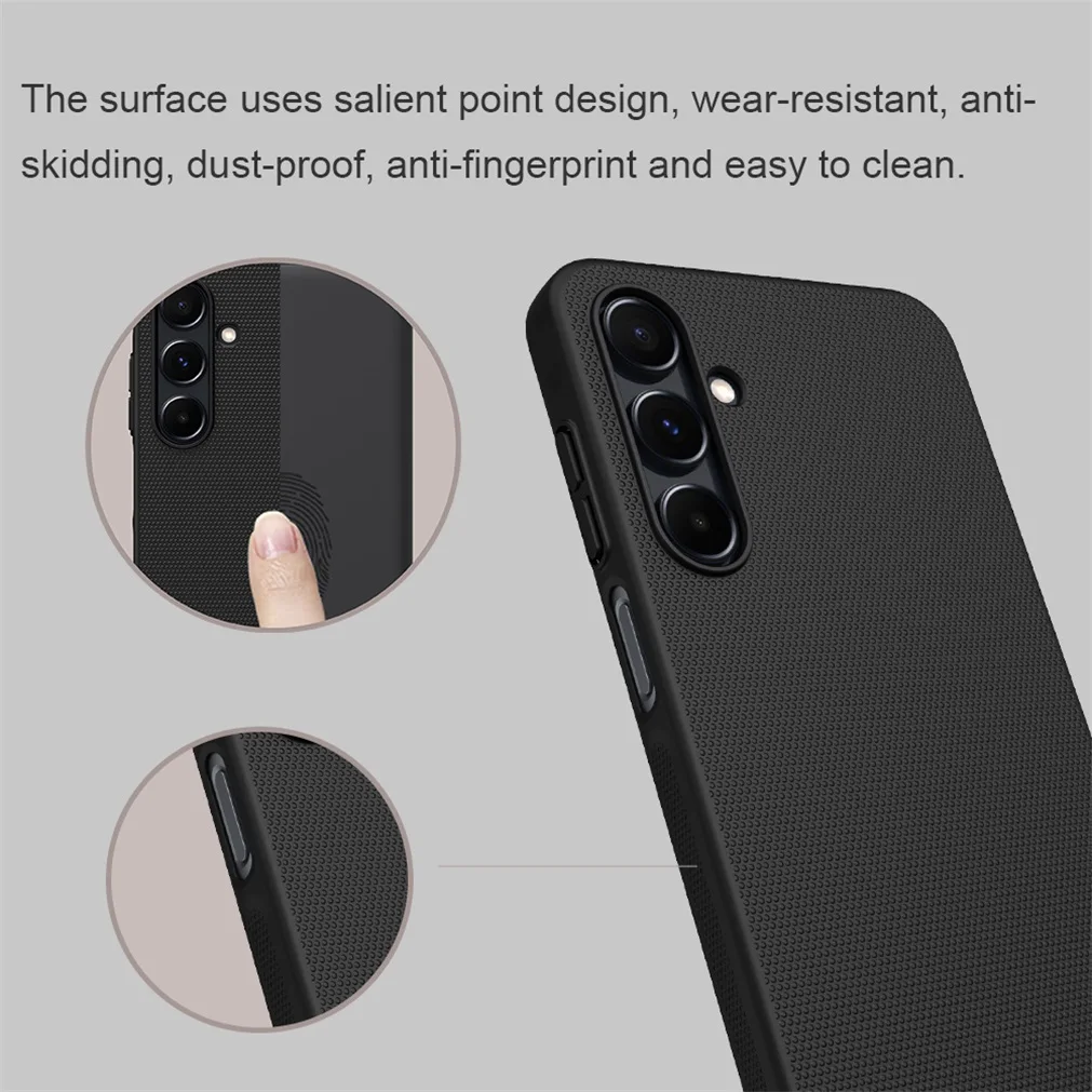 For Samsung Galaxy A16 5G 4G Case NILLKIN Super Frosted Shield Case Hard PC Light Ultra-Thin Shell Back Cover For Samsung A16