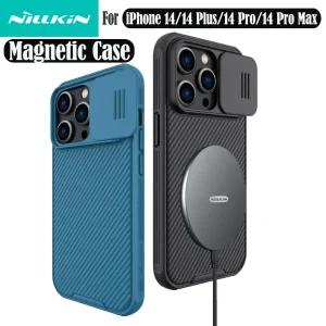 Чехол Nillkin CamShield Pro Magnetic для iPhone 14, iPhone 14 Pro, iPhone 14 Pro Max, iPhone 14 Plus (MagSafe)