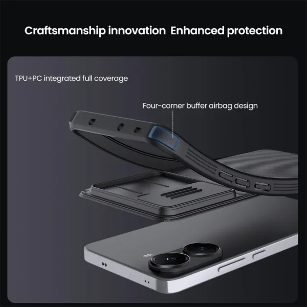 Чехол Nillkin CamShield Pro для Xiaomi Poco X7 Pro 5G — изображение 3