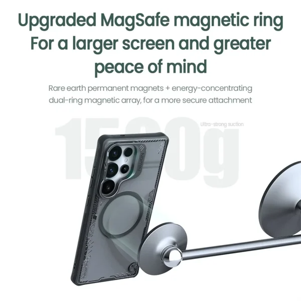 Чехол Nillkin Iceblade Prop для Samsung Galaxy S25 Ultra (MagSafe) — изображение 3