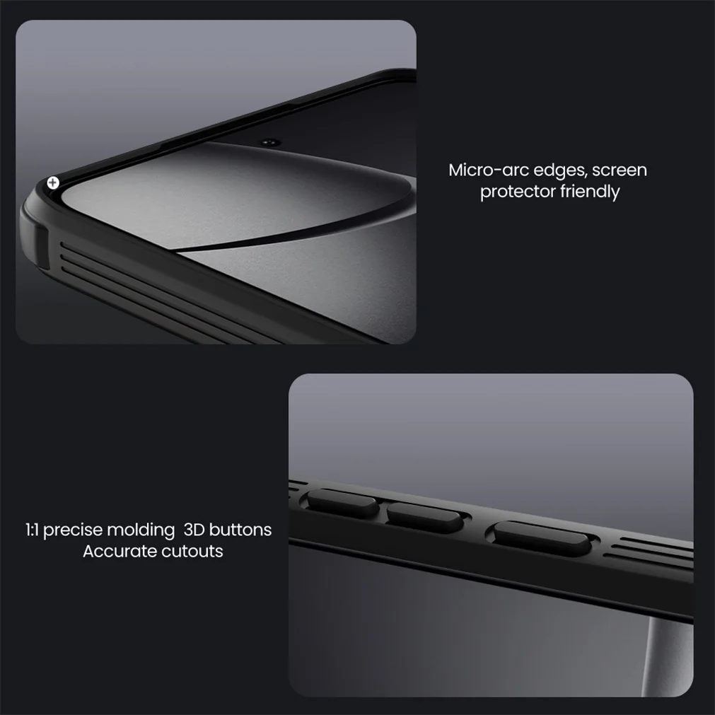 For Xiaomi 14T Pro / 14T 5G Case NILLKIN CamShield Pro Privacy Protection Slide Camera Cover For Mi 14T Pro With Camera Curtain
