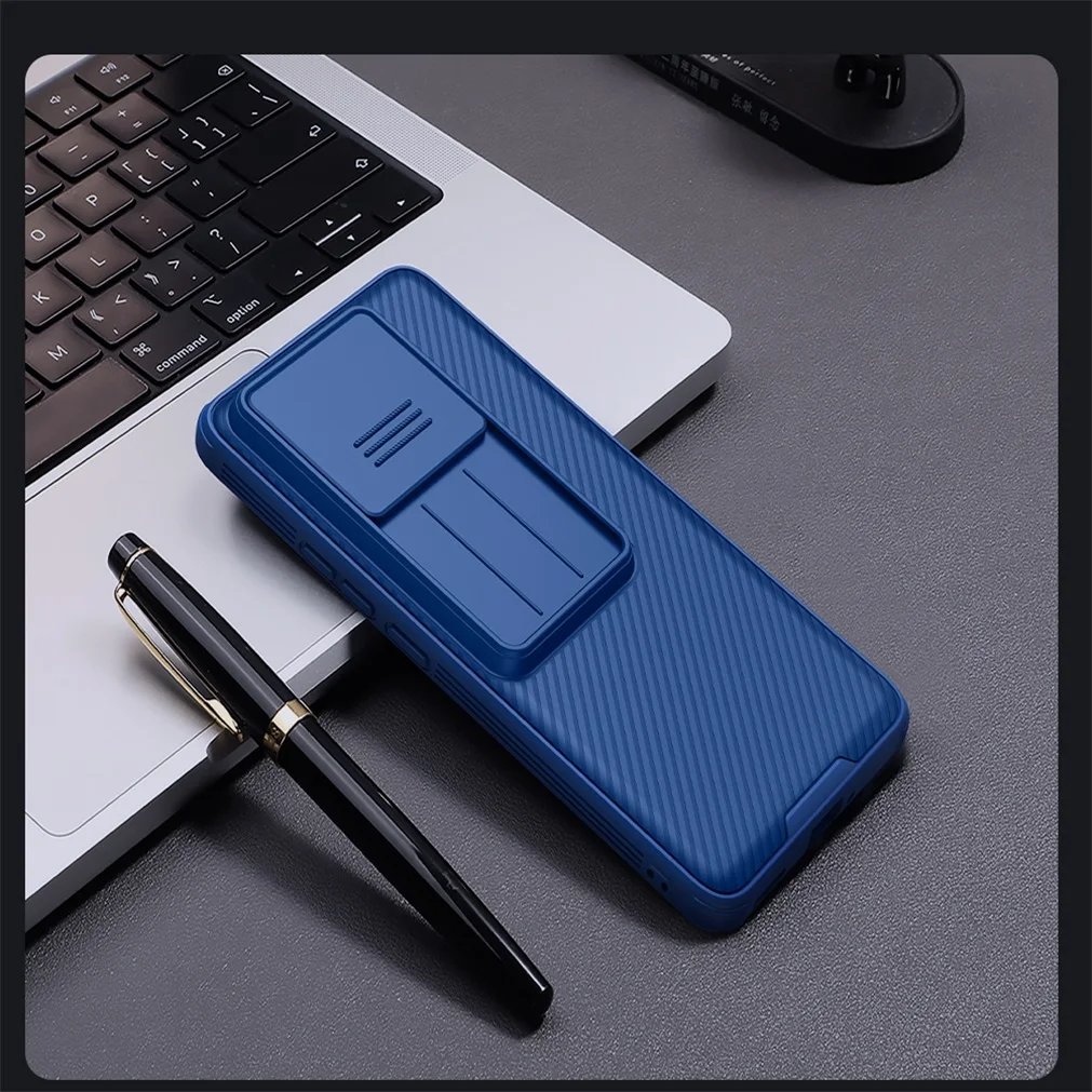 For Xiaomi 14T Pro / 14T 5G Case NILLKIN CamShield Pro Privacy Protection Slide Camera Cover For Mi 14T Pro With Camera Curtain
