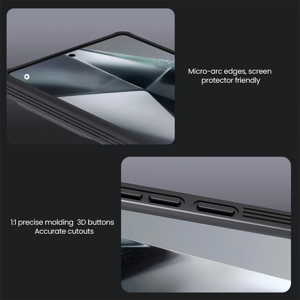 For Samsung Galaxy S25 Ultra Case NILLKIN CamShield Pro Shockproof Slide Camera Protection Back Cover For Samsung S25 S25+ Plus