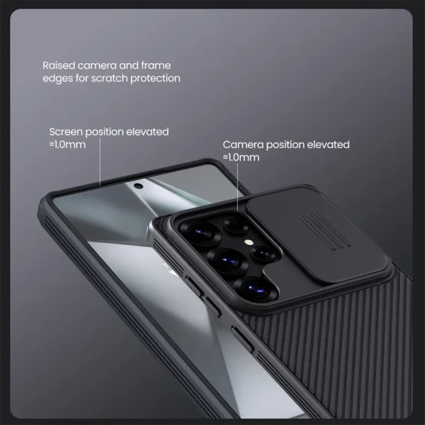 Чехол Nillkin CamShield Pro для Samsung Galaxy S25 Ultra, Galaxy S25, Galaxy S25+ — изображение 4