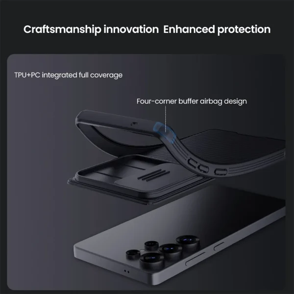 Чехол Nillkin CamShield Pro для Samsung Galaxy S25 Ultra, Galaxy S25, Galaxy S25+ — изображение 3
