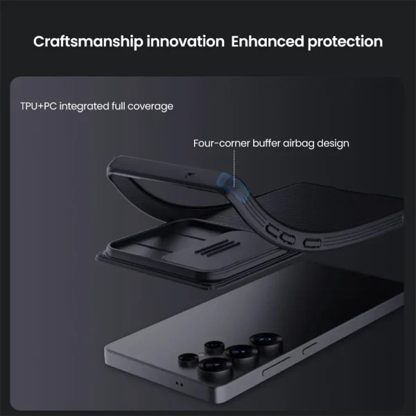 Чехол Nillkin CamShield Pro Magnetic для Samsung Galaxy S25, Galaxy S25 Ultra, Galaxy S25 Plus — изображение 3