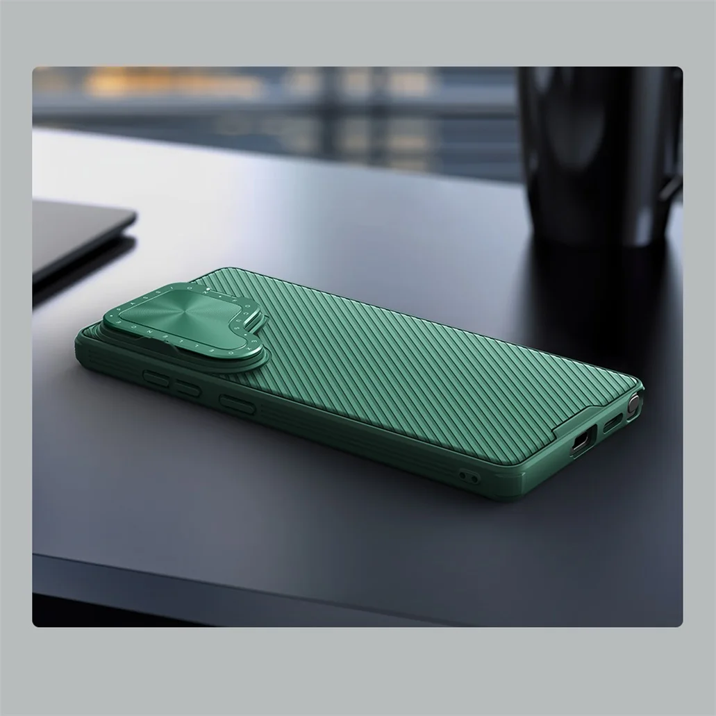 For Samsung Galaxy S25 Ultra MagSafe Case NILLKIN CamShield Prop Magnetic Charging Phone Holder Camera Cover For SAM S25Ultra