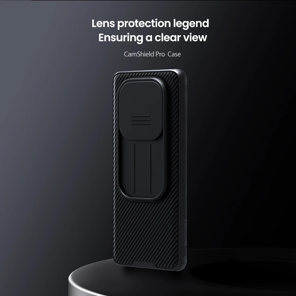For Xiaomi Poco X7 5G Case NILLKIN CamShield Pro Shockproof Slide Camera Lens Privacy Protection Back Cover For Poco X7 5G