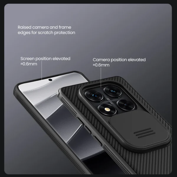 Чехол Nillkin CamShield Pro для Xiaomi Poco X7 5G — изображение 3