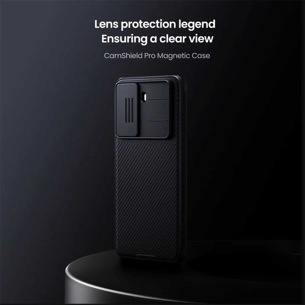 MagSafe Case For Xiaomi Poco X7 Pro 5G NILLKIN CamShield Pro Slide Camera Privacy Protection Magnetic Cover For Poco X7 Pro 5G