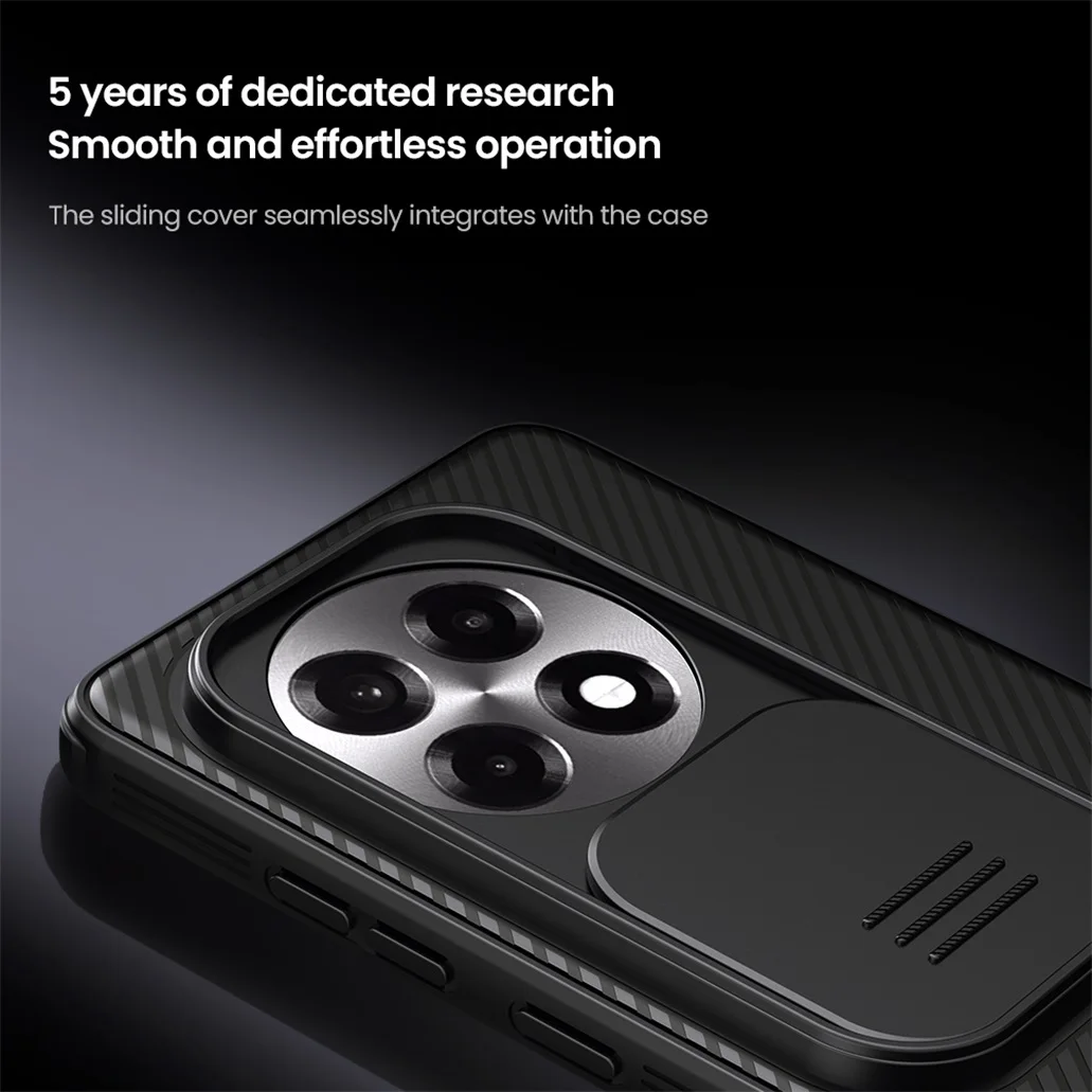 For OnePlus 13R / Ace 5 /5 Pro Case NILLKIN CamShield Pro Shockproof Slide Camera Privacy Protection Back Cover For One Plus 13R