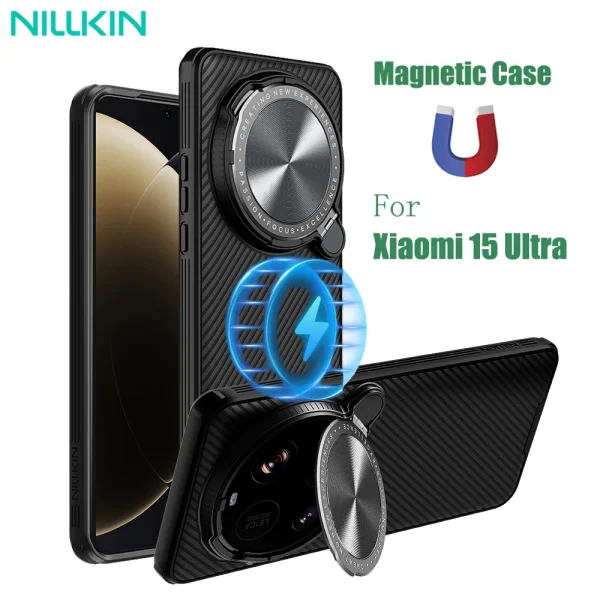 Чехол Nillkin CamShield Prop Magnetic для Xiaomi 15 Ultra (MagSafe)