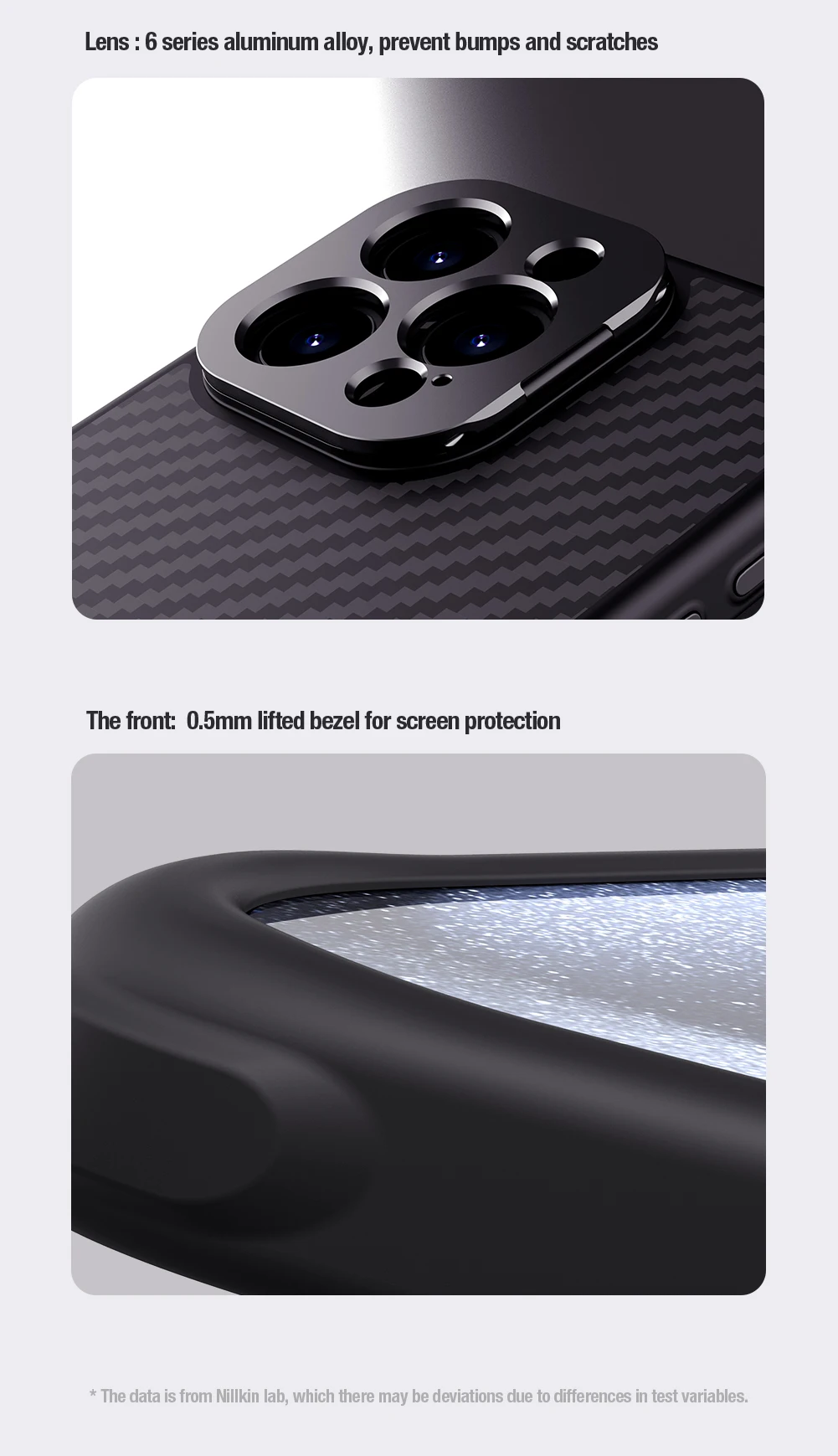 For iPhone 15 Pro Max MagSafe Case NILLKIN CarboProp Aramid Fiber Camera Foldable Stand Magnetic Cover For iPhone 14 13 Pro Max