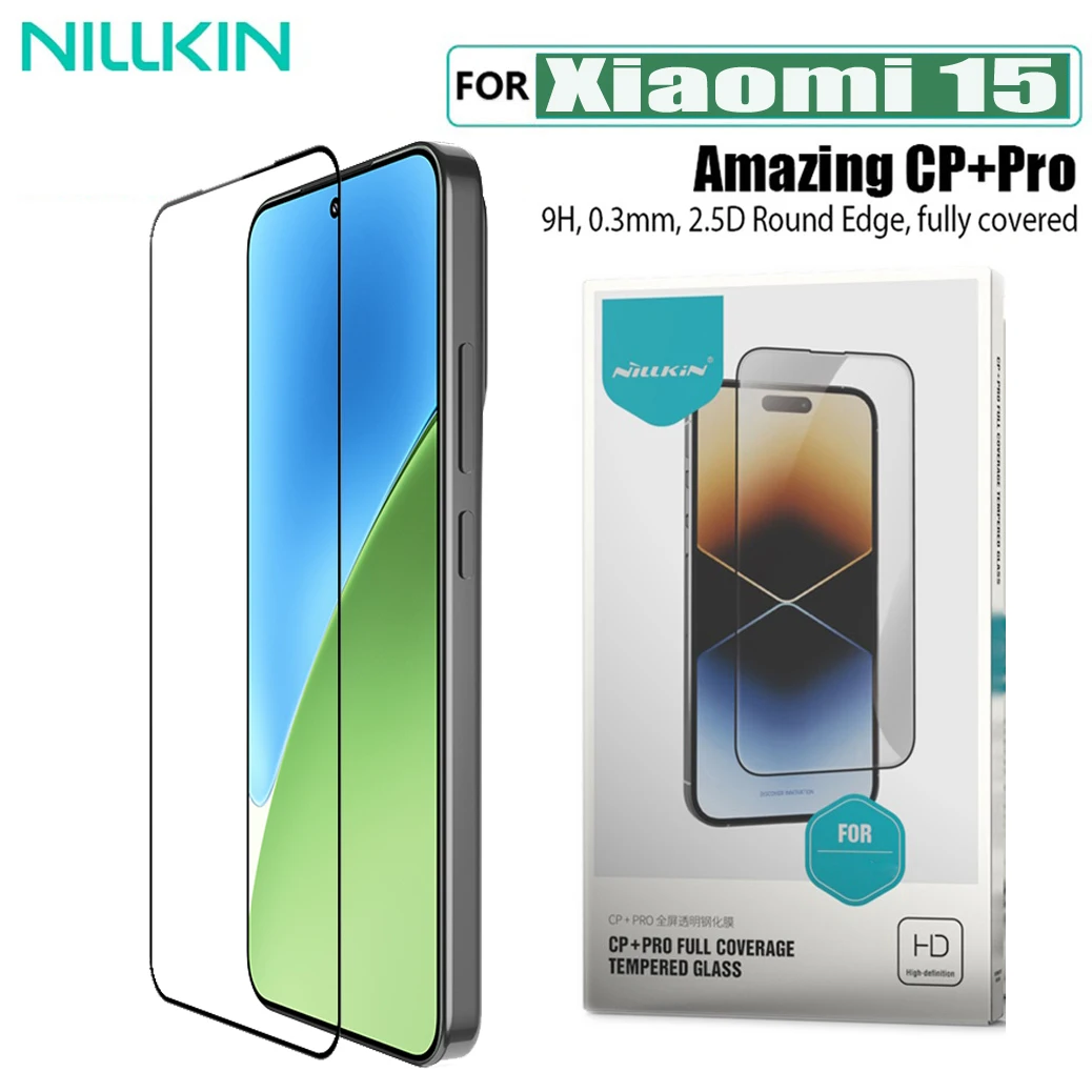 Защитное стекло Nillkin для Xiaomi 15 (CP+PRO) Защитное стекло Nillkin для Xiaomi 15 (CP+PRO)