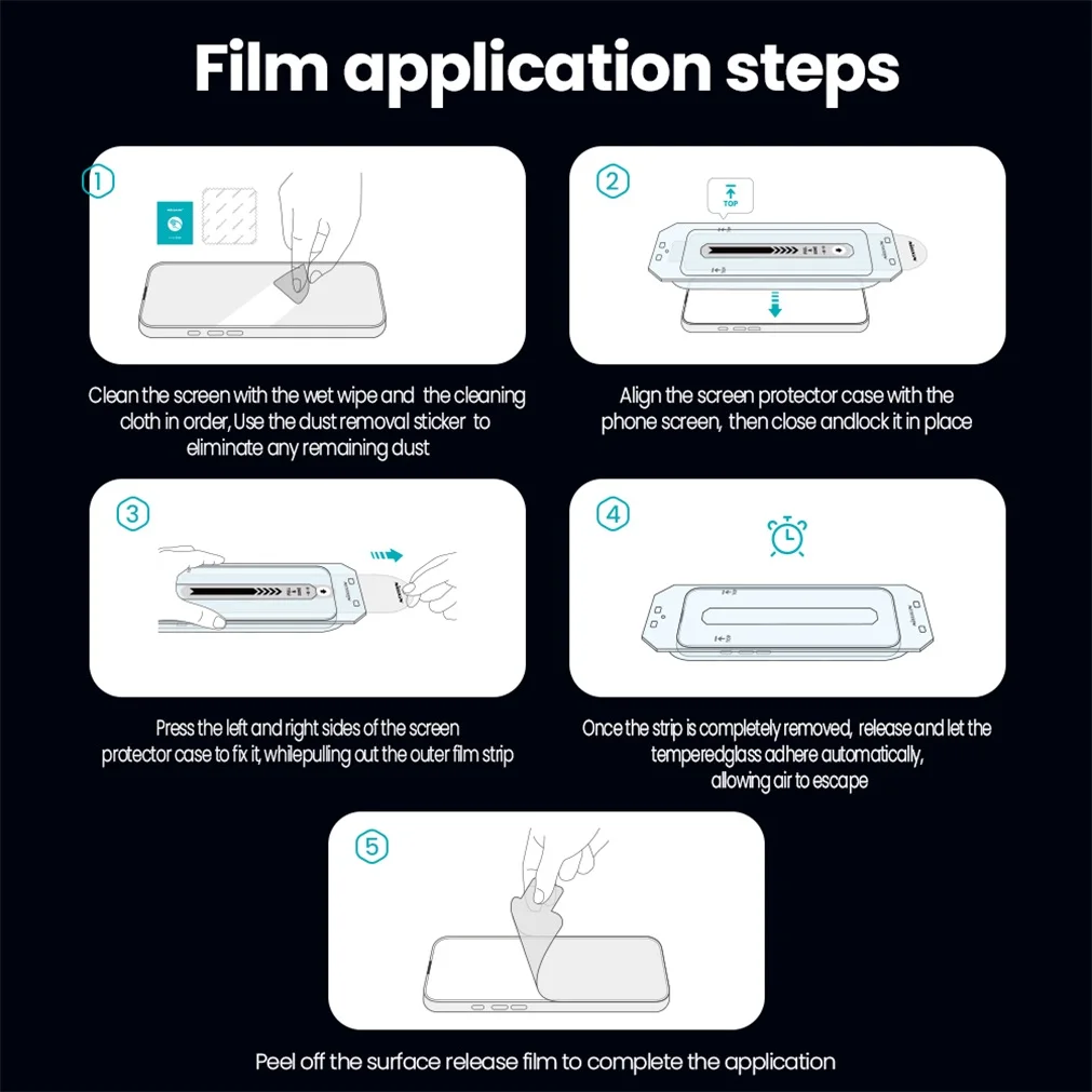 For iPhone 16 Pro /Pro Max Tempered Glass Nillkin Anti Peeping Glass Privacy Protection Screen Protector For iPhone 16 /16 Plus